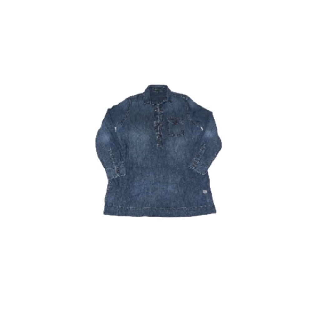 LRL Lauren Jeans Co. Ralph Lauren Vintage Denim Tunic - Women’s Size Large